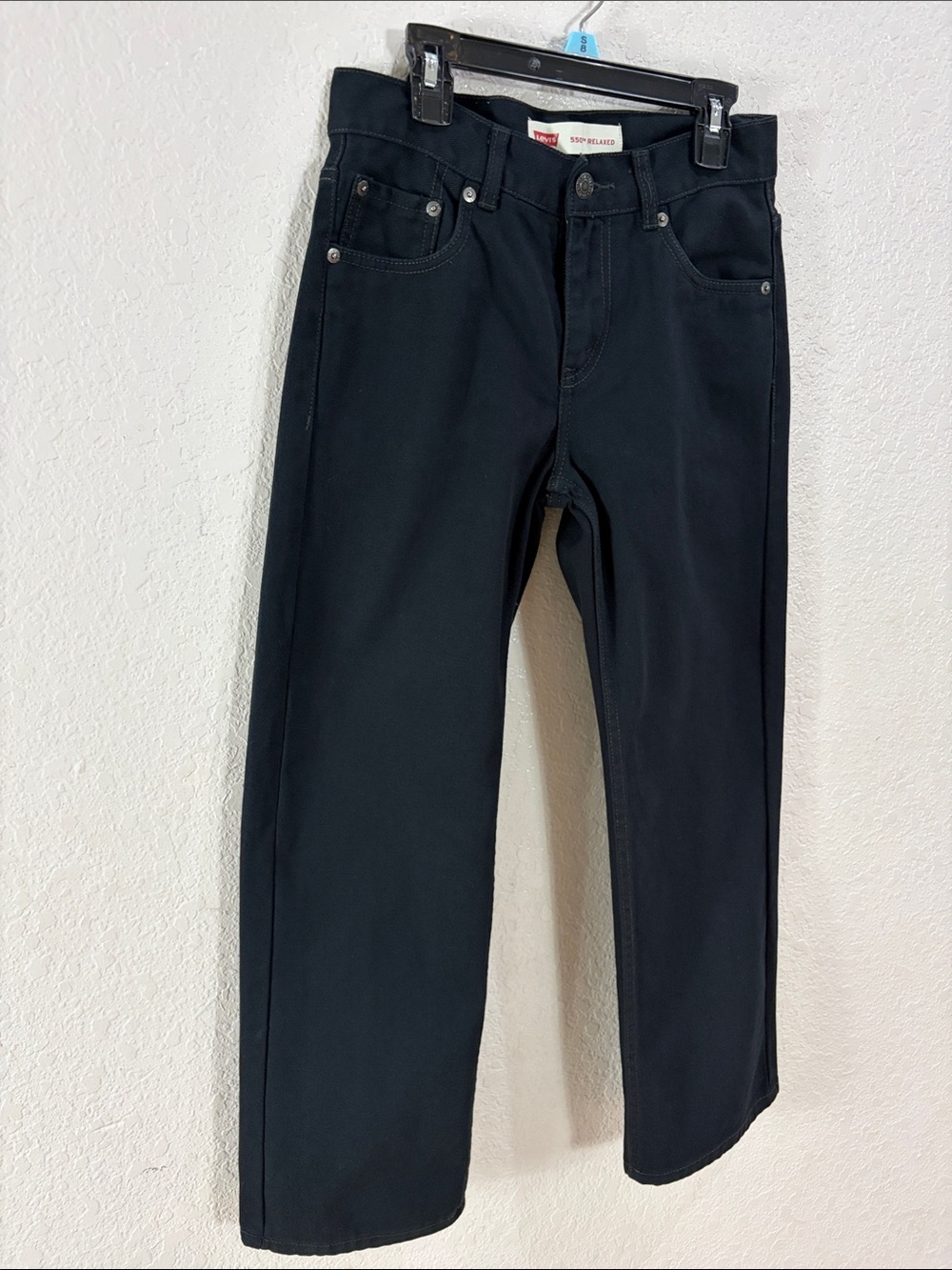 Levi's 550 Relaxed ,Loose through thigh tapered Leg ,Size 14Reg,Jeans in Black - Picture 8 of 17